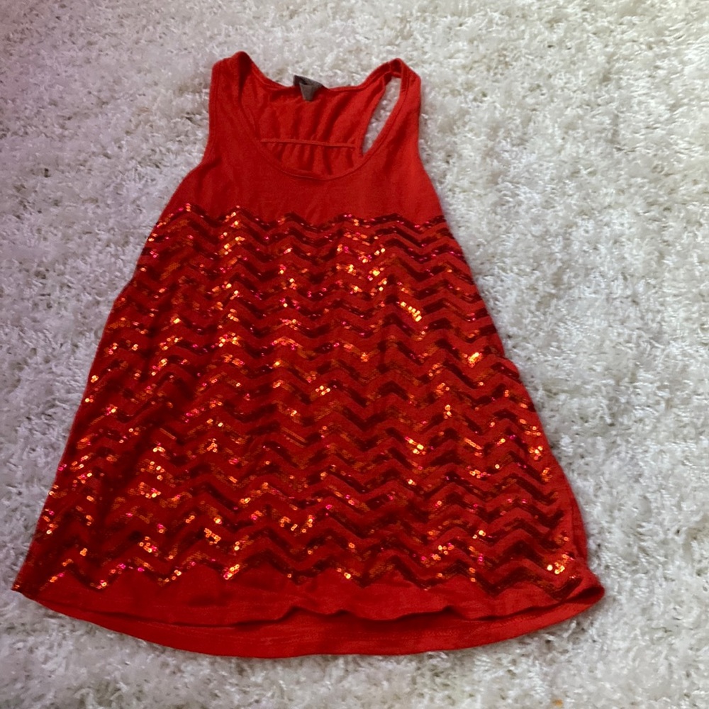 womens sparkle tank top